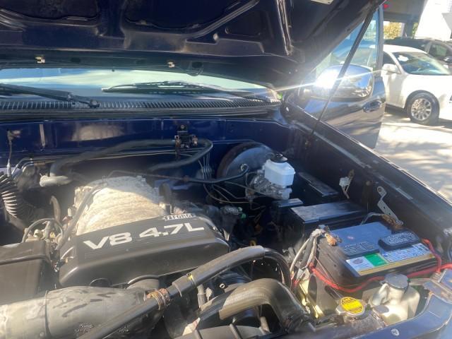 2004 Blue Marlin Pearl /Gray Toyota Tundra SR5 V8 4.7 CREW CAB FLORIDA (5TBET34174S) with an 4.7L DOHC EFI 32-Valve V8 i-Force Engine engine, Automatic transmission, located at 4701 North Dixie Hwy, Pompano Beach, FL, 33064, (954) 422-2889, 26.240938, -80.123474 - OUR WEBPAGE FLORIDACARS1.COM HAS OVER 100 PHOTOS AND FREE CARFAX LINK 2004 TOYOTA TUNDRA SR5 VIN: 5TBET34174S439824 5 T B E T 3 4 1 7 4 S 4 3 9 8 2 4 4 DOOR EXTENDED CAB PICKUP 4.7L V8 F DOHC 32V GASOLINE 19 MPG REAR WHEEL DRIVE Features ABS Brakes Air Conditioning Alloy Wheels AM/FM Stereo Automati - Photo#25