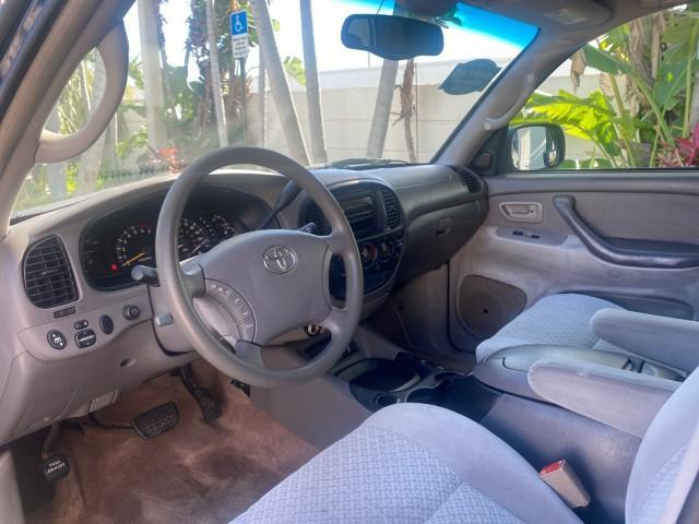 2004 Blue Marlin Pearl /Gray Toyota Tundra SR5 V8 4.7 CREW CAB FLORIDA (5TBET34174S) with an 4.7L DOHC EFI 32-Valve V8 i-Force Engine engine, Automatic transmission, located at 4701 North Dixie Hwy, Pompano Beach, FL, 33064, (954) 422-2889, 26.240938, -80.123474 - OUR WEBPAGE FLORIDACARS1.COM HAS OVER 100 PHOTOS AND FREE CARFAX LINK 2004 TOYOTA TUNDRA SR5 VIN: 5TBET34174S439824 5 T B E T 3 4 1 7 4 S 4 3 9 8 2 4 4 DOOR EXTENDED CAB PICKUP 4.7L V8 F DOHC 32V GASOLINE 19 MPG REAR WHEEL DRIVE Features ABS Brakes Air Conditioning Alloy Wheels AM/FM Stereo Automati - Photo#48