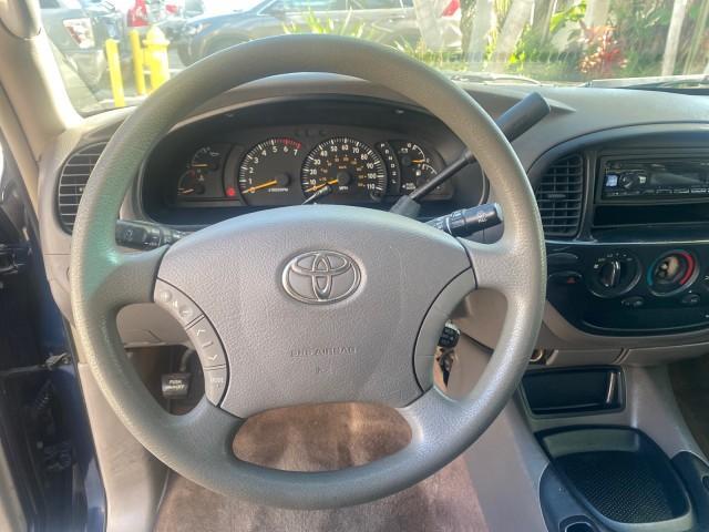 2004 Blue Marlin Pearl /Gray Toyota Tundra SR5 V8 4.7 CREW CAB FLORIDA (5TBET34174S) with an 4.7L DOHC EFI 32-Valve V8 i-Force Engine engine, Automatic transmission, located at 4701 North Dixie Hwy, Pompano Beach, FL, 33064, (954) 422-2889, 26.240938, -80.123474 - OUR WEBPAGE FLORIDACARS1.COM HAS OVER 100 PHOTOS AND FREE CARFAX LINK 2004 TOYOTA TUNDRA SR5 VIN: 5TBET34174S439824 5 T B E T 3 4 1 7 4 S 4 3 9 8 2 4 4 DOOR EXTENDED CAB PICKUP 4.7L V8 F DOHC 32V GASOLINE 19 MPG REAR WHEEL DRIVE Features ABS Brakes Air Conditioning Alloy Wheels AM/FM Stereo Automati - Photo#49