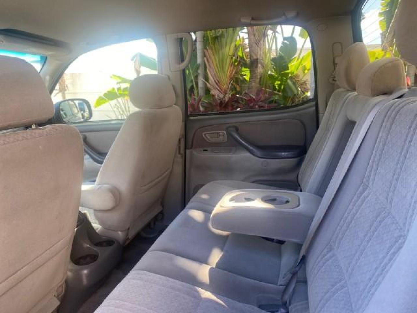2004 Blue Marlin Pearl /Gray Toyota Tundra SR5 V8 4.7 CREW CAB FLORIDA (5TBET34174S) with an 4.7L DOHC EFI 32-Valve V8 i-Force Engine engine, Automatic transmission, located at 4701 North Dixie Hwy, Pompano Beach, FL, 33064, (954) 422-2889, 26.240938, -80.123474 - OUR WEBPAGE FLORIDACARS1.COM HAS OVER 100 PHOTOS AND FREE CARFAX LINK 2004 TOYOTA TUNDRA SR5 VIN: 5TBET34174S439824 5 T B E T 3 4 1 7 4 S 4 3 9 8 2 4 4 DOOR EXTENDED CAB PICKUP 4.7L V8 F DOHC 32V GASOLINE 19 MPG REAR WHEEL DRIVE Features ABS Brakes Air Conditioning Alloy Wheels AM/FM Stereo Automati - Photo#78
