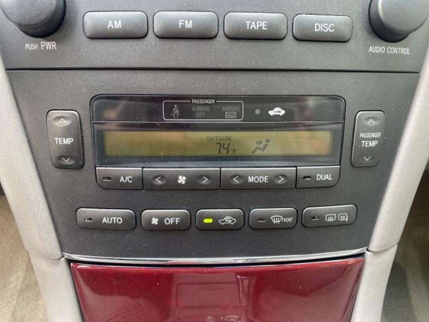 2004 Millennium Silver Metallic /Light Charcoal Lexus ES 330 LOW MILES 74,701 SUNROOF (JTHBA30G745) with an 3.3L DOHC EFI 24-Valve V6 Engine engine, Automatic transmission, located at 4701 North Dixie Hwy, Pompano Beach, FL, 33064, (954) 422-2889, 26.240938, -80.123474 - OUR WEBPAGE FLORIDACARS1.COM HAS OVER 100 PHOTOS AND FREE CARFAX LINK 2004 LEXUS ES 330 ORIGINAL PRICE NEW $32,384 VIN: JTHBA30G745034416 J T H B A 3 0 G 7 4 5 0 3 4 4 1 6 SEDAN 4 DR 3.3L V6 F 24V GASOLINE 29 MPG FRONT WHEEL DRIVE Features ABS Brakes Air Conditioning Alloy Wheels AM/FM Stereo Automa - Photo#56