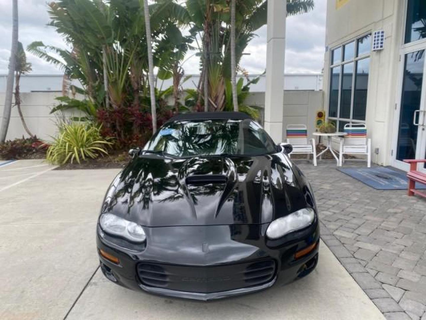 2002 Black /Ebony Chevrolet Camaro Z28 CONV 6 SPD LOW MILES 29,016 (2G1FP32G622) with an 5.7L SFI V8 Engine engine, Manual transmission, located at 4701 North Dixie Hwy, Pompano Beach, FL, 33064, (954) 422-2889, 26.240938, -80.123474 - OUR WEBPAGE FLORIDACARS1.COM HAS OVER 100 PHOTOS AND FREE CARFAX LINK 2002 CHEVROLET CAMARO Z28 6 SPEED ALL ORIGINAL PAINT VERY LOW MILES VIN: 2G1FP32G622129985 2 G 1 F P 3 2 G 6 2 2 1 2 9 9 8 5 CONVERTIBLE 5.7L V8 F OHV GASOLINE 25 MPG REAR WHEEL DRIVE Features ABS Brakes Air Conditioning Alloy Whe - Photo#2