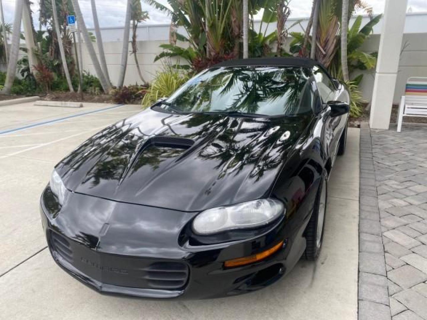 2002 Black /Ebony Chevrolet Camaro Z28 CONV 6 SPD LOW MILES 29,016 (2G1FP32G622) with an 5.7L SFI V8 Engine engine, Manual transmission, located at 4701 North Dixie Hwy, Pompano Beach, FL, 33064, (954) 422-2889, 26.240938, -80.123474 - OUR WEBPAGE FLORIDACARS1.COM HAS OVER 100 PHOTOS AND FREE CARFAX LINK 2002 CHEVROLET CAMARO Z28 6 SPEED ALL ORIGINAL PAINT VERY LOW MILES VIN: 2G1FP32G622129985 2 G 1 F P 3 2 G 6 2 2 1 2 9 9 8 5 CONVERTIBLE 5.7L V8 F OHV GASOLINE 25 MPG REAR WHEEL DRIVE Features ABS Brakes Air Conditioning Alloy Whe - Photo#3