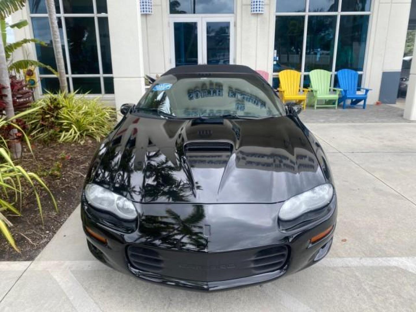 2002 Black /Ebony Chevrolet Camaro Z28 CONV 6 SPD LOW MILES 29,016 (2G1FP32G622) with an 5.7L SFI V8 Engine engine, Manual transmission, located at 4701 North Dixie Hwy, Pompano Beach, FL, 33064, (954) 422-2889, 26.240938, -80.123474 - OUR WEBPAGE FLORIDACARS1.COM HAS OVER 100 PHOTOS AND FREE CARFAX LINK 2002 CHEVROLET CAMARO Z28 6 SPEED ALL ORIGINAL PAINT VERY LOW MILES VIN: 2G1FP32G622129985 2 G 1 F P 3 2 G 6 2 2 1 2 9 9 8 5 CONVERTIBLE 5.7L V8 F OHV GASOLINE 25 MPG REAR WHEEL DRIVE Features ABS Brakes Air Conditioning Alloy Whe - Photo#28