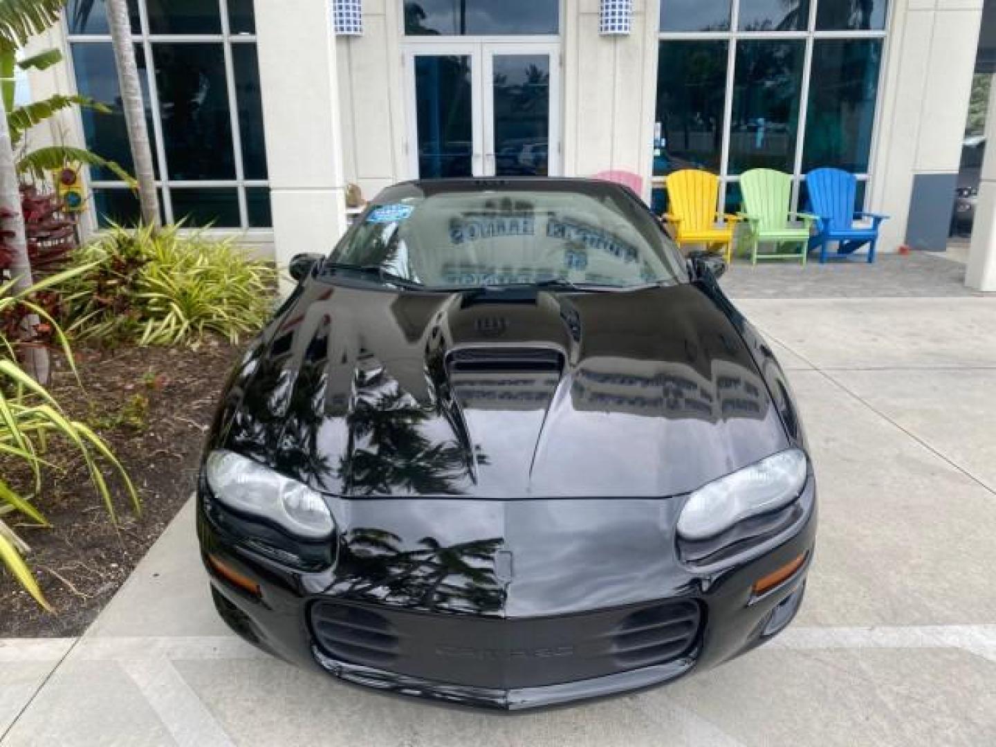2002 Black /Ebony Chevrolet Camaro Z28 CONV 6 SPD LOW MILES 29,016 (2G1FP32G622) with an 5.7L SFI V8 Engine engine, Manual transmission, located at 4701 North Dixie Hwy, Pompano Beach, FL, 33064, (954) 422-2889, 26.240938, -80.123474 - OUR WEBPAGE FLORIDACARS1.COM HAS OVER 100 PHOTOS AND FREE CARFAX LINK 2002 CHEVROLET CAMARO Z28 6 SPEED ALL ORIGINAL PAINT VERY LOW MILES VIN: 2G1FP32G622129985 2 G 1 F P 3 2 G 6 2 2 1 2 9 9 8 5 CONVERTIBLE 5.7L V8 F OHV GASOLINE 25 MPG REAR WHEEL DRIVE Features ABS Brakes Air Conditioning Alloy Whe - Photo#29