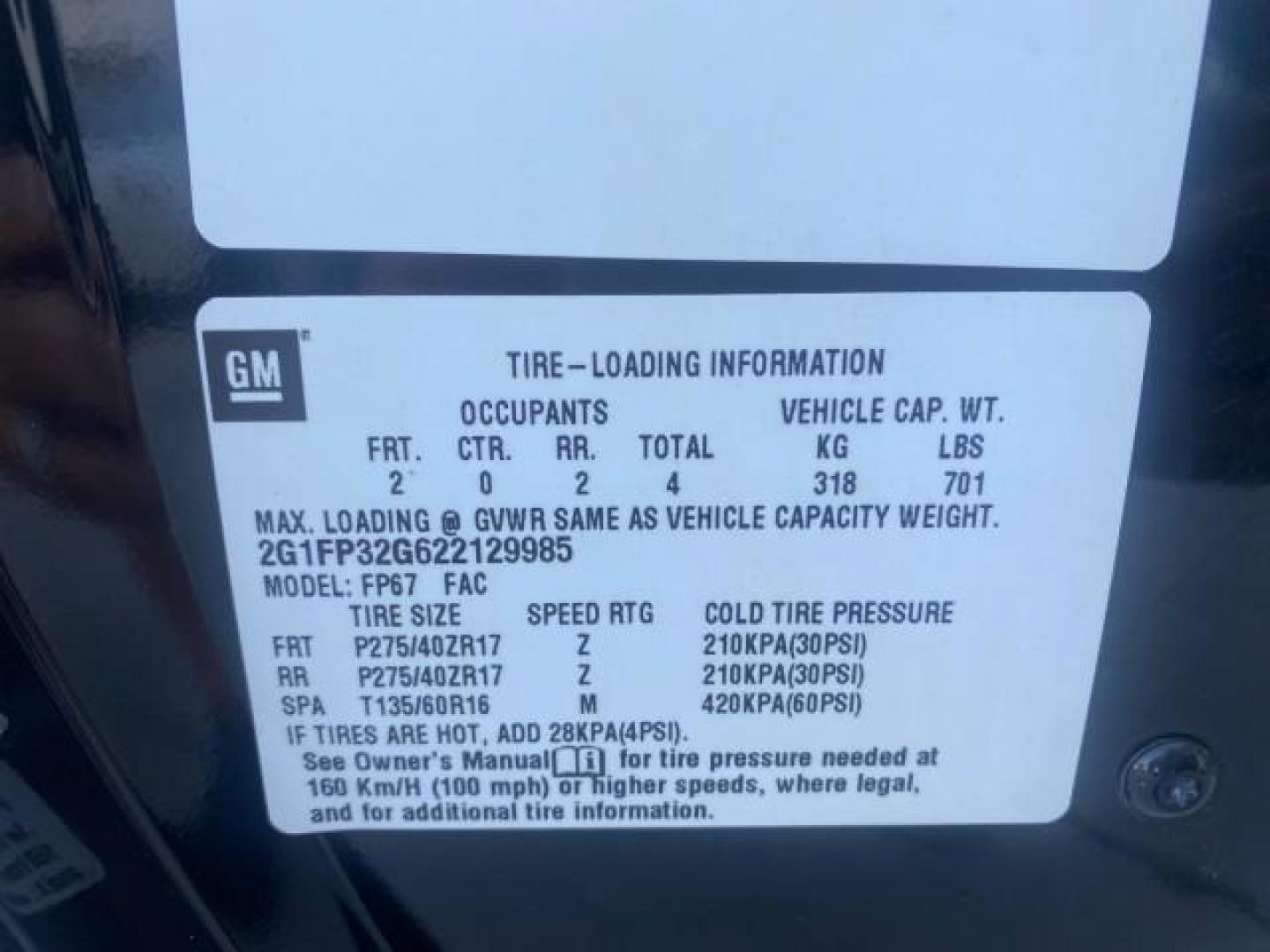 2002 Black /Ebony Chevrolet Camaro Z28 CONV 6 SPD LOW MILES 29,016 (2G1FP32G622) with an 5.7L SFI V8 Engine engine, Manual transmission, located at 4701 North Dixie Hwy, Pompano Beach, FL, 33064, (954) 422-2889, 26.240938, -80.123474 - OUR WEBPAGE FLORIDACARS1.COM HAS OVER 100 PHOTOS AND FREE CARFAX LINK 2002 CHEVROLET CAMARO Z28 6 SPEED ALL ORIGINAL PAINT VERY LOW MILES VIN: 2G1FP32G622129985 2 G 1 F P 3 2 G 6 2 2 1 2 9 9 8 5 CONVERTIBLE 5.7L V8 F OHV GASOLINE 25 MPG REAR WHEEL DRIVE Features ABS Brakes Air Conditioning Alloy Whe - Photo#89
