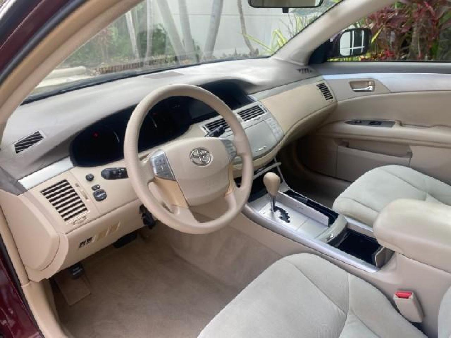 2008 Cassis Pearl /Ivory Toyota Avalon XL 1 OWNER LOW MILES 77,161 FL (4T1BK36B28U) with an 3.5L DOHC EFI 24-Valve V6 Engine engine, Automatic transmission, located at 4701 North Dixie Hwy, Pompano Beach, FL, 33064, (954) 422-2889, 26.240938, -80.123474 - OUR WEBPAGE FLORIDACARS1.COM HAS OVER 100 PHOTOS AND FREE CARFAX LINK 2008 TOYOTA AVALON TOURING 1 OWNER TIRES ARE LIKE NEW NON SMOKER CLOTH VIN: 4T1BK36B28U286740 4 T 1 B K 3 6 B 2 8 U 2 8 6 7 4 0 SEDAN 4 DR 3.5L V6 F DOHC 24V GASOLINE 28 MPG FRONT WHEEL DRIVE Features ABS Brakes Air Conditioning A - Photo#46