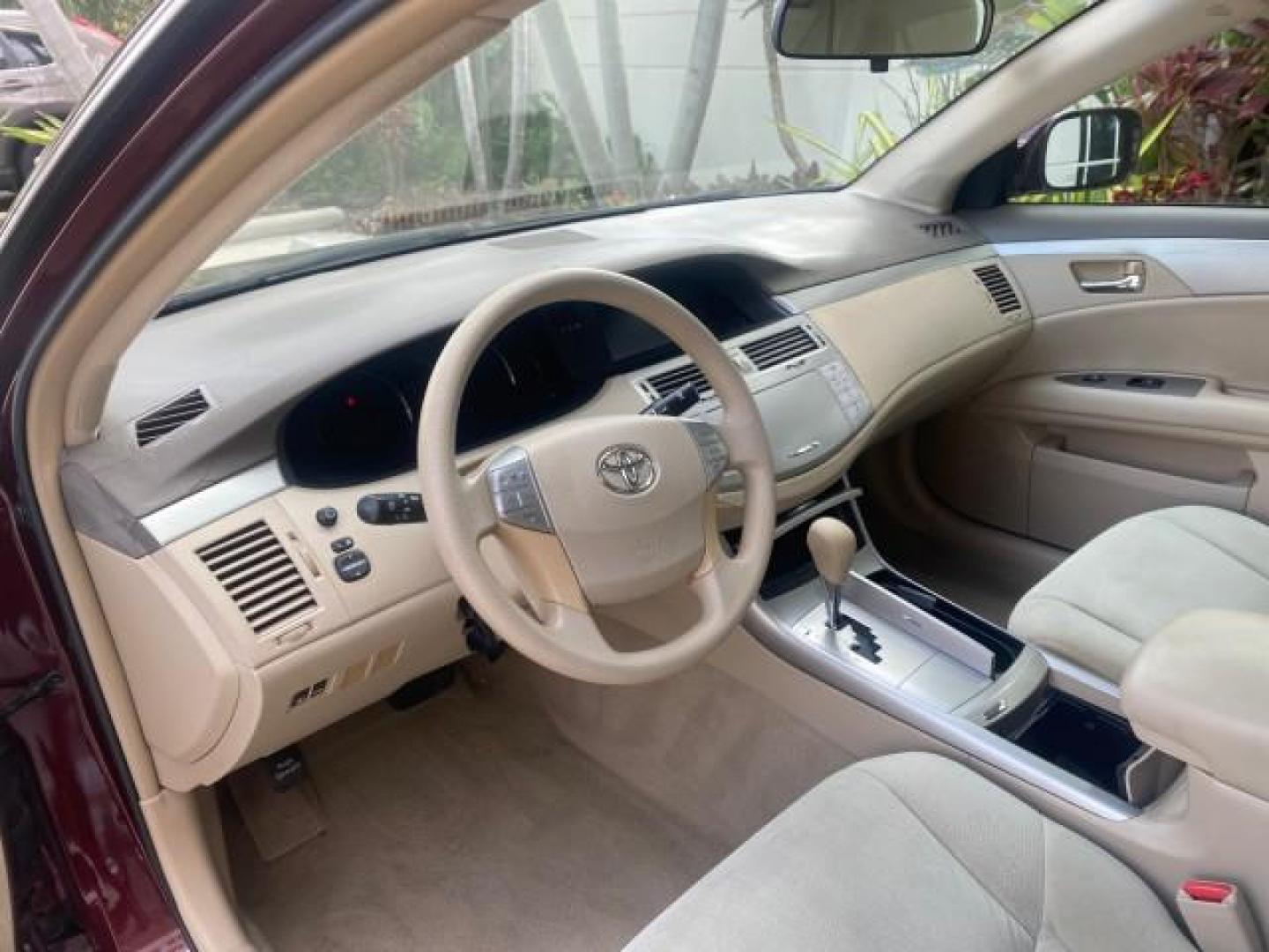 2008 Cassis Pearl /Ivory Toyota Avalon XL 1 OWNER LOW MILES 77,161 FL (4T1BK36B28U) with an 3.5L DOHC EFI 24-Valve V6 Engine engine, Automatic transmission, located at 4701 North Dixie Hwy, Pompano Beach, FL, 33064, (954) 422-2889, 26.240938, -80.123474 - OUR WEBPAGE FLORIDACARS1.COM HAS OVER 100 PHOTOS AND FREE CARFAX LINK 2008 TOYOTA AVALON TOURING 1 OWNER TIRES ARE LIKE NEW NON SMOKER CLOTH VIN: 4T1BK36B28U286740 4 T 1 B K 3 6 B 2 8 U 2 8 6 7 4 0 SEDAN 4 DR 3.5L V6 F DOHC 24V GASOLINE 28 MPG FRONT WHEEL DRIVE Features ABS Brakes Air Conditioning A - Photo#47