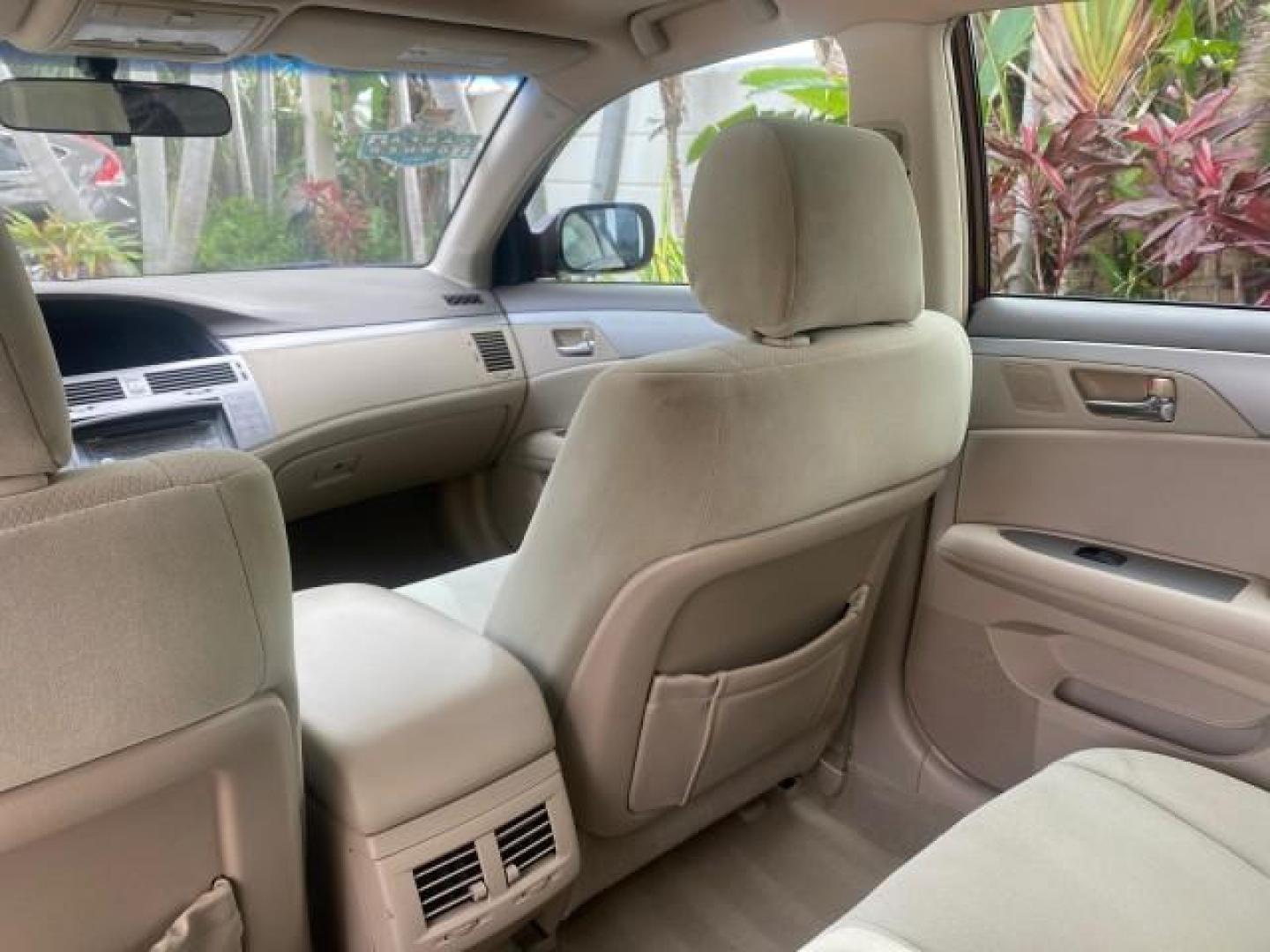2008 Cassis Pearl /Ivory Toyota Avalon XL 1 OWNER LOW MILES 77,161 FL (4T1BK36B28U) with an 3.5L DOHC EFI 24-Valve V6 Engine engine, Automatic transmission, located at 4701 North Dixie Hwy, Pompano Beach, FL, 33064, (954) 422-2889, 26.240938, -80.123474 - OUR WEBPAGE FLORIDACARS1.COM HAS OVER 100 PHOTOS AND FREE CARFAX LINK 2008 TOYOTA AVALON TOURING 1 OWNER TIRES ARE LIKE NEW NON SMOKER CLOTH VIN: 4T1BK36B28U286740 4 T 1 B K 3 6 B 2 8 U 2 8 6 7 4 0 SEDAN 4 DR 3.5L V6 F DOHC 24V GASOLINE 28 MPG FRONT WHEEL DRIVE Features ABS Brakes Air Conditioning A - Photo#86
