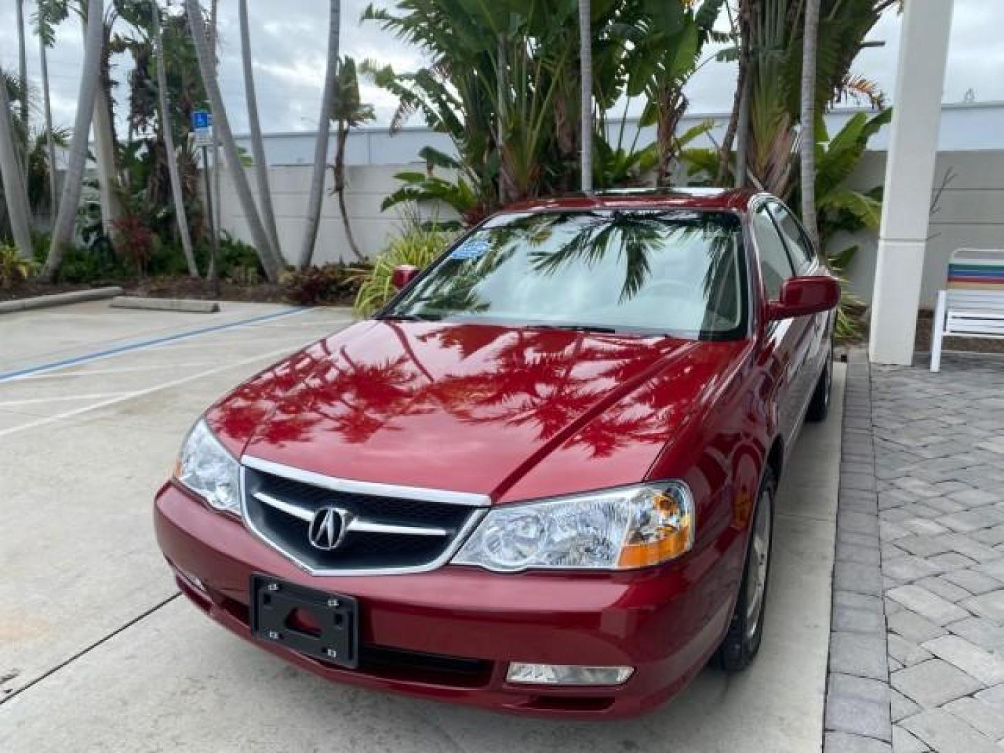 2002 Firepepper Red Pearl /Parchment Acura TL 3.2 LOW MILES 36,004 (19UUA566X2A) with an 3.2L SOHC PGM-FI 24-Valve V6 Engine engine, Automatic transmission, located at 4701 North Dixie Hwy, Pompano Beach, FL, 33064, (954) 422-2889, 26.240938, -80.123474 - OUR WEBPAGE FLORIDACARS1.COM HAS OVER 100 PHOTOS AND FREE CARFAX LINK 2002 ACURA TL 3.2 THIS IS THE LOWEST MILE ONE IN THE COUNTRY LOOKS ALL ORIGINAL PAINT ORIGINAL PRICE $28,880 VIN: 19UUA566X2A037479 1 9 U U A 5 6 6 X 2 A 0 3 7 4 7 9 SEDAN 4 DR 3.2L V6 F SOHC 24V GASOLINE 29 MPG FRONT WHEEL DRIVE - Photo#3