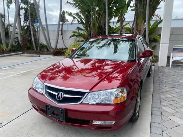 2002 Firepepper Red Pearl /Parchment Acura TL 3.2 LOW MILES 36,004 (19UUA566X2A) with an 3.2L SOHC PGM-FI 24-Valve V6 Engine engine, Automatic transmission, located at 4701 North Dixie Hwy, Pompano Beach, FL, 33064, (954) 422-2889, 26.240938, -80.123474 - OUR WEBPAGE FLORIDACARS1.COM HAS OVER 100 PHOTOS AND FREE CARFAX LINK 2002 ACURA TL 3.2 THIS IS THE LOWEST MILE ONE IN THE COUNTRY LOOKS ALL ORIGINAL PAINT ORIGINAL PRICE $28,880 VIN: 19UUA566X2A037479 1 9 U U A 5 6 6 X 2 A 0 3 7 4 7 9 SEDAN 4 DR 3.2L V6 F SOHC 24V GASOLINE 29 MPG FRONT WHEEL DRIVE - Photo#3