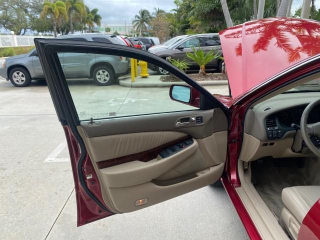 2002 Firepepper Red Pearl /Parchment Acura TL 3.2 LOW MILES 36,004 (19UUA566X2A) with an 3.2L SOHC PGM-FI 24-Valve V6 Engine engine, Automatic transmission, located at 4701 North Dixie Hwy, Pompano Beach, FL, 33064, (954) 422-2889, 26.240938, -80.123474 - OUR WEBPAGE FLORIDACARS1.COM HAS OVER 100 PHOTOS AND FREE CARFAX LINK 2002 ACURA TL 3.2 THIS IS THE LOWEST MILE ONE IN THE COUNTRY LOOKS ALL ORIGINAL PAINT ORIGINAL PRICE $28,880 VIN: 19UUA566X2A037479 1 9 U U A 5 6 6 X 2 A 0 3 7 4 7 9 SEDAN 4 DR 3.2L V6 F SOHC 24V GASOLINE 29 MPG FRONT WHEEL DRIVE - Photo#9