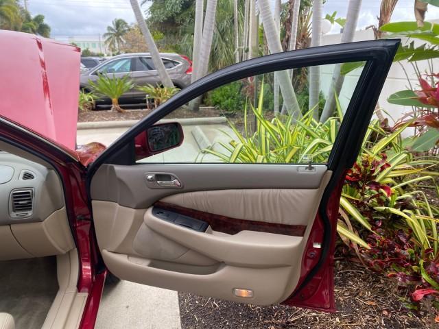 2002 Firepepper Red Pearl /Parchment Acura TL 3.2 LOW MILES 36,004 (19UUA566X2A) with an 3.2L SOHC PGM-FI 24-Valve V6 Engine engine, Automatic transmission, located at 4701 North Dixie Hwy, Pompano Beach, FL, 33064, (954) 422-2889, 26.240938, -80.123474 - OUR WEBPAGE FLORIDACARS1.COM HAS OVER 100 PHOTOS AND FREE CARFAX LINK 2002 ACURA TL 3.2 THIS IS THE LOWEST MILE ONE IN THE COUNTRY LOOKS ALL ORIGINAL PAINT ORIGINAL PRICE $28,880 VIN: 19UUA566X2A037479 1 9 U U A 5 6 6 X 2 A 0 3 7 4 7 9 SEDAN 4 DR 3.2L V6 F SOHC 24V GASOLINE 29 MPG FRONT WHEEL DRIVE - Photo#11