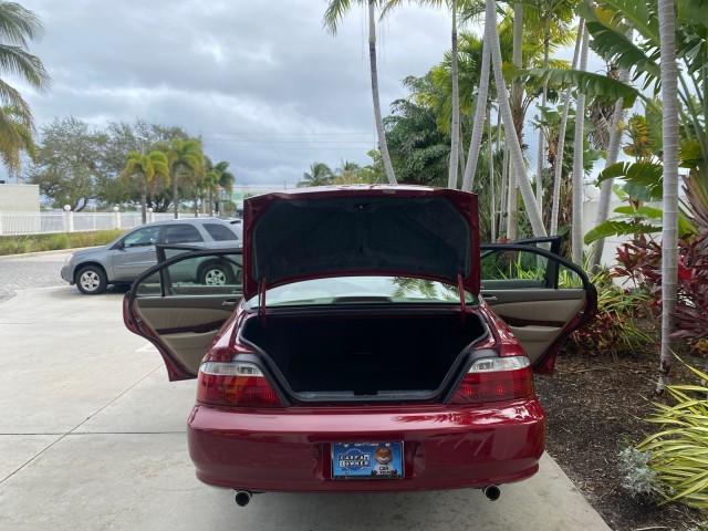 2002 Firepepper Red Pearl /Parchment Acura TL 3.2 LOW MILES 36,004 (19UUA566X2A) with an 3.2L SOHC PGM-FI 24-Valve V6 Engine engine, Automatic transmission, located at 4701 North Dixie Hwy, Pompano Beach, FL, 33064, (954) 422-2889, 26.240938, -80.123474 - OUR WEBPAGE FLORIDACARS1.COM HAS OVER 100 PHOTOS AND FREE CARFAX LINK 2002 ACURA TL 3.2 THIS IS THE LOWEST MILE ONE IN THE COUNTRY LOOKS ALL ORIGINAL PAINT ORIGINAL PRICE $28,880 VIN: 19UUA566X2A037479 1 9 U U A 5 6 6 X 2 A 0 3 7 4 7 9 SEDAN 4 DR 3.2L V6 F SOHC 24V GASOLINE 29 MPG FRONT WHEEL DRIVE - Photo#15