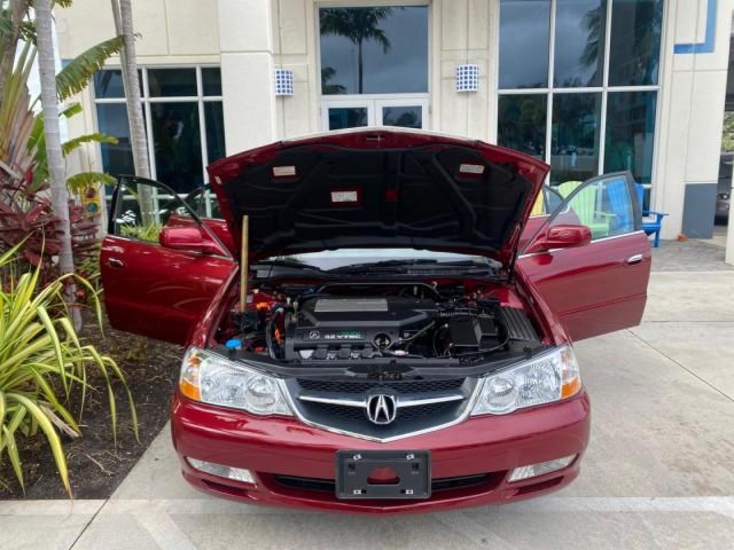 2002 Firepepper Red Pearl /Parchment Acura TL 3.2 LOW MILES 36,004 (19UUA566X2A) with an 3.2L SOHC PGM-FI 24-Valve V6 Engine engine, Automatic transmission, located at 4701 North Dixie Hwy, Pompano Beach, FL, 33064, (954) 422-2889, 26.240938, -80.123474 - OUR WEBPAGE FLORIDACARS1.COM HAS OVER 100 PHOTOS AND FREE CARFAX LINK 2002 ACURA TL 3.2 THIS IS THE LOWEST MILE ONE IN THE COUNTRY LOOKS ALL ORIGINAL PAINT ORIGINAL PRICE $28,880 VIN: 19UUA566X2A037479 1 9 U U A 5 6 6 X 2 A 0 3 7 4 7 9 SEDAN 4 DR 3.2L V6 F SOHC 24V GASOLINE 29 MPG FRONT WHEEL DRIVE - Photo#17