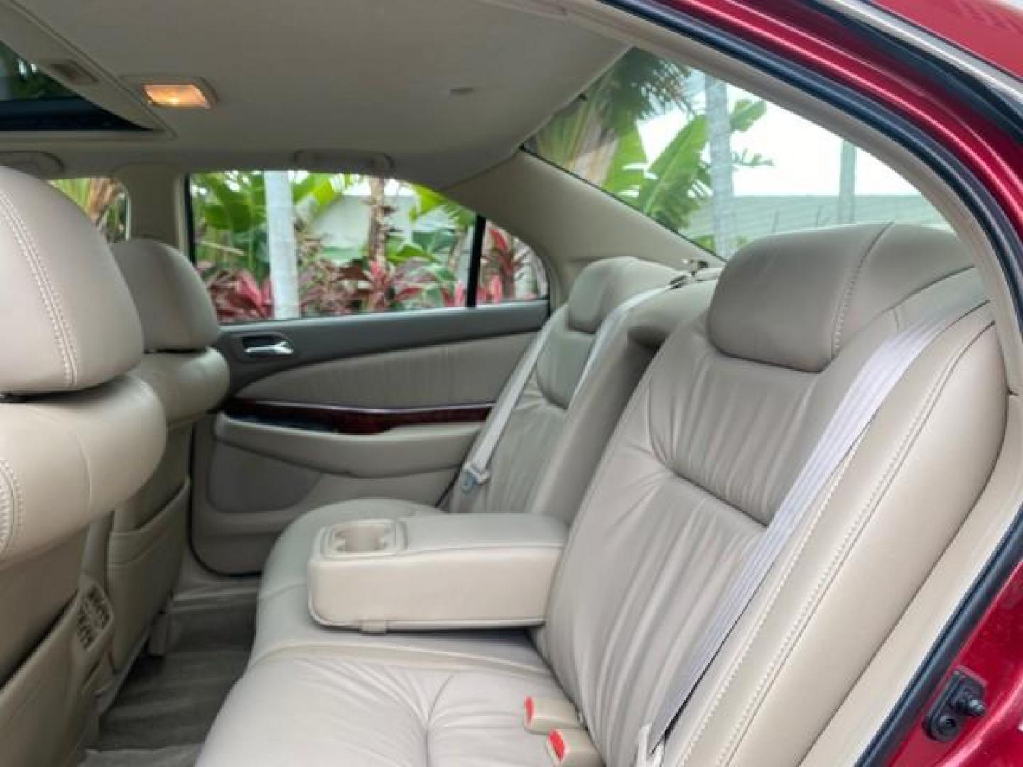 2002 Firepepper Red Pearl /Parchment Acura TL 3.2 LOW MILES 36,004 (19UUA566X2A) with an 3.2L SOHC PGM-FI 24-Valve V6 Engine engine, Automatic transmission, located at 4701 North Dixie Hwy, Pompano Beach, FL, 33064, (954) 422-2889, 26.240938, -80.123474 - OUR WEBPAGE FLORIDACARS1.COM HAS OVER 100 PHOTOS AND FREE CARFAX LINK 2002 ACURA TL 3.2 THIS IS THE LOWEST MILE ONE IN THE COUNTRY LOOKS ALL ORIGINAL PAINT ORIGINAL PRICE $28,880 VIN: 19UUA566X2A037479 1 9 U U A 5 6 6 X 2 A 0 3 7 4 7 9 SEDAN 4 DR 3.2L V6 F SOHC 24V GASOLINE 29 MPG FRONT WHEEL DRIVE - Photo#78