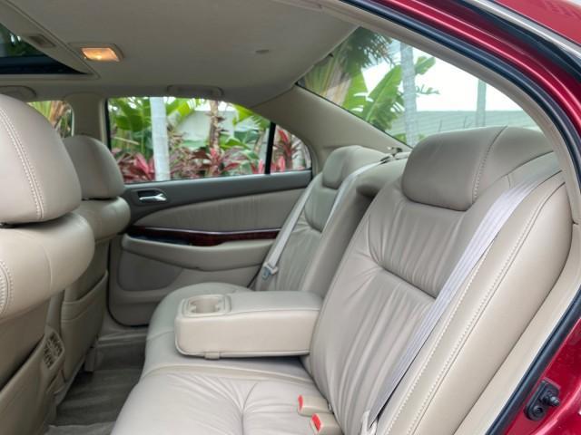 2002 Firepepper Red Pearl /Parchment Acura TL 3.2 LOW MILES 36,004 (19UUA566X2A) with an 3.2L SOHC PGM-FI 24-Valve V6 Engine engine, Automatic transmission, located at 4701 North Dixie Hwy, Pompano Beach, FL, 33064, (954) 422-2889, 26.240938, -80.123474 - OUR WEBPAGE FLORIDACARS1.COM HAS OVER 100 PHOTOS AND FREE CARFAX LINK 2002 ACURA TL 3.2 THIS IS THE LOWEST MILE ONE IN THE COUNTRY LOOKS ALL ORIGINAL PAINT ORIGINAL PRICE $28,880 VIN: 19UUA566X2A037479 1 9 U U A 5 6 6 X 2 A 0 3 7 4 7 9 SEDAN 4 DR 3.2L V6 F SOHC 24V GASOLINE 29 MPG FRONT WHEEL DRIVE - Photo#78