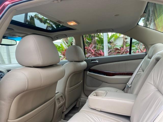 2002 Firepepper Red Pearl /Parchment Acura TL 3.2 LOW MILES 36,004 (19UUA566X2A) with an 3.2L SOHC PGM-FI 24-Valve V6 Engine engine, Automatic transmission, located at 4701 North Dixie Hwy, Pompano Beach, FL, 33064, (954) 422-2889, 26.240938, -80.123474 - OUR WEBPAGE FLORIDACARS1.COM HAS OVER 100 PHOTOS AND FREE CARFAX LINK 2002 ACURA TL 3.2 THIS IS THE LOWEST MILE ONE IN THE COUNTRY LOOKS ALL ORIGINAL PAINT ORIGINAL PRICE $28,880 VIN: 19UUA566X2A037479 1 9 U U A 5 6 6 X 2 A 0 3 7 4 7 9 SEDAN 4 DR 3.2L V6 F SOHC 24V GASOLINE 29 MPG FRONT WHEEL DRIVE - Photo#81
