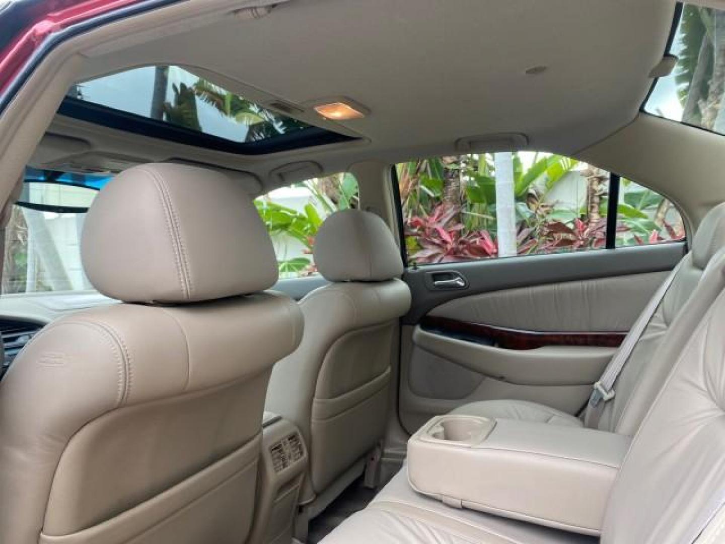 2002 Firepepper Red Pearl /Parchment Acura TL 3.2 LOW MILES 36,004 (19UUA566X2A) with an 3.2L SOHC PGM-FI 24-Valve V6 Engine engine, Automatic transmission, located at 4701 North Dixie Hwy, Pompano Beach, FL, 33064, (954) 422-2889, 26.240938, -80.123474 - OUR WEBPAGE FLORIDACARS1.COM HAS OVER 100 PHOTOS AND FREE CARFAX LINK 2002 ACURA TL 3.2 THIS IS THE LOWEST MILE ONE IN THE COUNTRY LOOKS ALL ORIGINAL PAINT ORIGINAL PRICE $28,880 VIN: 19UUA566X2A037479 1 9 U U A 5 6 6 X 2 A 0 3 7 4 7 9 SEDAN 4 DR 3.2L V6 F SOHC 24V GASOLINE 29 MPG FRONT WHEEL DRIVE - Photo#82
