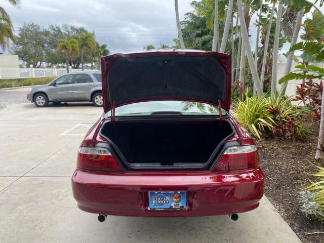 2002 Firepepper Red Pearl /Parchment Acura TL 3.2 LOW MILES 36,004 (19UUA566X2A) with an 3.2L SOHC PGM-FI 24-Valve V6 Engine engine, Automatic transmission, located at 4701 North Dixie Hwy, Pompano Beach, FL, 33064, (954) 422-2889, 26.240938, -80.123474 - OUR WEBPAGE FLORIDACARS1.COM HAS OVER 100 PHOTOS AND FREE CARFAX LINK 2002 ACURA TL 3.2 THIS IS THE LOWEST MILE ONE IN THE COUNTRY LOOKS ALL ORIGINAL PAINT ORIGINAL PRICE $28,880 VIN: 19UUA566X2A037479 1 9 U U A 5 6 6 X 2 A 0 3 7 4 7 9 SEDAN 4 DR 3.2L V6 F SOHC 24V GASOLINE 29 MPG FRONT WHEEL DRIVE - Photo#96