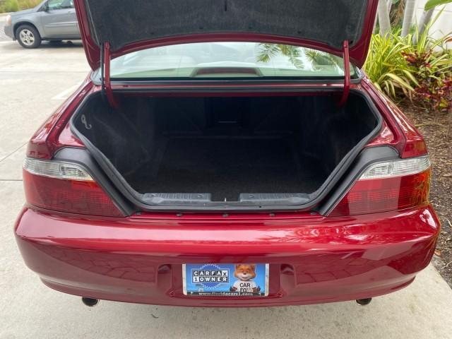 2002 Firepepper Red Pearl /Parchment Acura TL 3.2 LOW MILES 36,004 (19UUA566X2A) with an 3.2L SOHC PGM-FI 24-Valve V6 Engine engine, Automatic transmission, located at 4701 North Dixie Hwy, Pompano Beach, FL, 33064, (954) 422-2889, 26.240938, -80.123474 - OUR WEBPAGE FLORIDACARS1.COM HAS OVER 100 PHOTOS AND FREE CARFAX LINK 2002 ACURA TL 3.2 THIS IS THE LOWEST MILE ONE IN THE COUNTRY LOOKS ALL ORIGINAL PAINT ORIGINAL PRICE $28,880 VIN: 19UUA566X2A037479 1 9 U U A 5 6 6 X 2 A 0 3 7 4 7 9 SEDAN 4 DR 3.2L V6 F SOHC 24V GASOLINE 29 MPG FRONT WHEEL DRIVE - Photo#97
