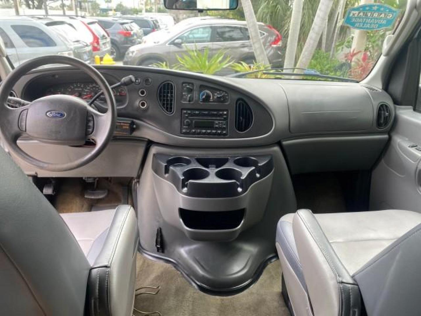 2008 Oxford White /Medium Flint Ford Econoline Wagon XLT 15 PASSENGERS E350 CLEAN (1FBSS31L78D) with an 5.4L EFI V8 Engine engine, Automatic transmission, located at 4701 North Dixie Hwy, Pompano Beach, FL, 33064, (954) 422-2889, 26.240938, -80.123474 - OUR WEBPAGE FLORIDACARS1.COM HAS OVER 100 PHOTOS AND FREE CARFAX LINK 2008 FORD E-SERIES E-350 SD XLT 15 PASSENGER VIN: 1FBSS31L78DA45023 1 F B S S 3 1 L 7 8 D A 4 5 0 2 3 VAN 5.4L V8 F SOHC 16V GASOLINE REAR WHEEL DRIVE Features ABS Brakes Air Conditioning AM/FM Stereo Automatic Transmission Barn D- Photo#72