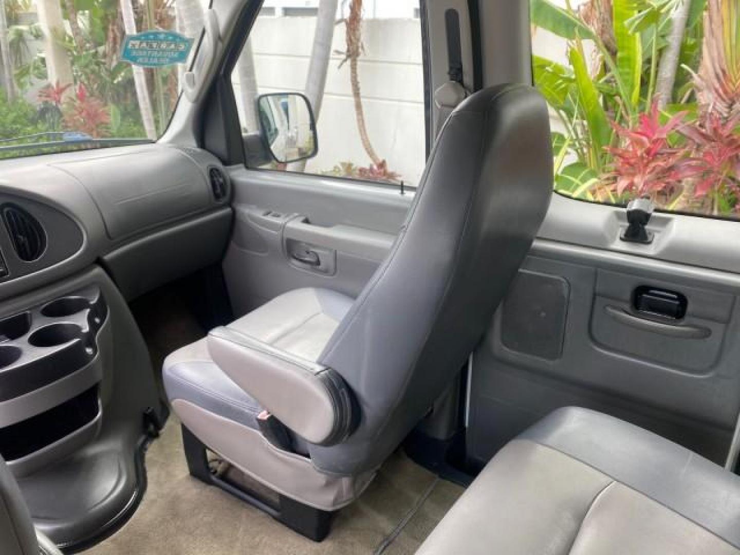 2008 Oxford White /Medium Flint Ford Econoline Wagon XLT 15 PASSENGERS E350 CLEAN (1FBSS31L78D) with an 5.4L EFI V8 Engine engine, Automatic transmission, located at 4701 North Dixie Hwy, Pompano Beach, FL, 33064, (954) 422-2889, 26.240938, -80.123474 - OUR WEBPAGE FLORIDACARS1.COM HAS OVER 100 PHOTOS AND FREE CARFAX LINK 2008 FORD E-SERIES E-350 SD XLT 15 PASSENGER VIN: 1FBSS31L78DA45023 1 F B S S 3 1 L 7 8 D A 4 5 0 2 3 VAN 5.4L V8 F SOHC 16V GASOLINE REAR WHEEL DRIVE Features ABS Brakes Air Conditioning AM/FM Stereo Automatic Transmission Barn D- Photo#74