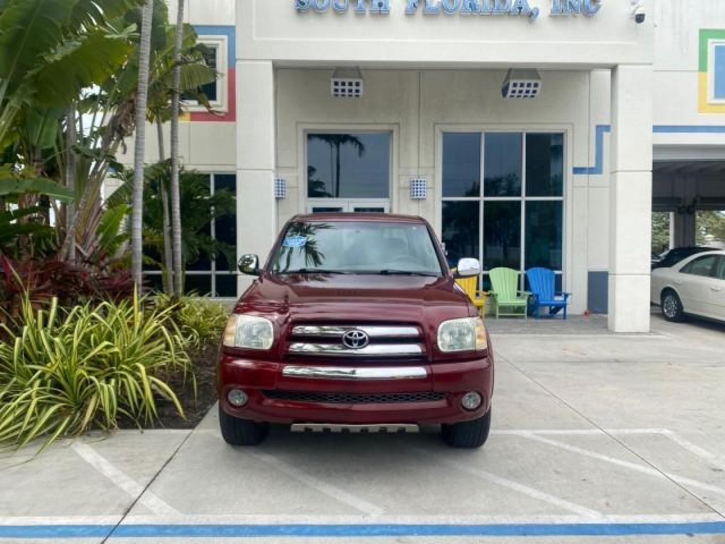 2006 Salsa Red Pearl /Taupe Toyota Tundra SR5 4 DR CREW LOW MILES 93,838 (5TBET34156S) with an 4.7L DOHC SEFI 32-Valve i-Force V8 Engine engine, Automatic transmission, located at 4701 North Dixie Hwy, Pompano Beach, FL, 33064, (954) 422-2889, 26.240938, -80.123474 - OUR WEBPAGE FLORIDACARS1.COM HAS OVER 100 PHOTOS AND FREE CARFAX LINK 2006 TOYOTA TUNDRA SR5 X-SP RACING APPERANCE PCKG - VERY HARD TO FIND IN LEATHER VIN: 5TBET34156S560824 5 T B E T 3 4 1 5 6 S 5 6 0 8 2 4 4 DOOR EXTENDED CAB PICKUP 4.7L V8 F DOHC 32V GASOLINE 19 MPG REAR WHEEL DRIVE Features 20 I - Photo#26