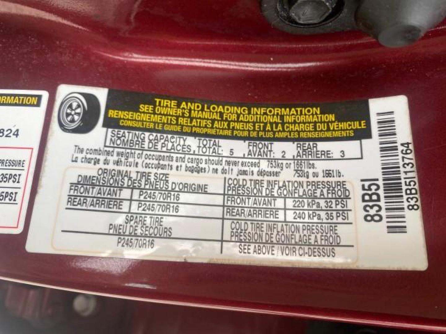 2006 Salsa Red Pearl /Taupe Toyota Tundra SR5 4 DR CREW LOW MILES 93,838 (5TBET34156S) with an 4.7L DOHC SEFI 32-Valve i-Force V8 Engine engine, Automatic transmission, located at 4701 North Dixie Hwy, Pompano Beach, FL, 33064, (954) 422-2889, 26.240938, -80.123474 - OUR WEBPAGE FLORIDACARS1.COM HAS OVER 100 PHOTOS AND FREE CARFAX LINK 2006 TOYOTA TUNDRA SR5 X-SP RACING APPERANCE PCKG - VERY HARD TO FIND IN LEATHER VIN: 5TBET34156S560824 5 T B E T 3 4 1 5 6 S 5 6 0 8 2 4 4 DOOR EXTENDED CAB PICKUP 4.7L V8 F DOHC 32V GASOLINE 19 MPG REAR WHEEL DRIVE Features 20 I - Photo#72