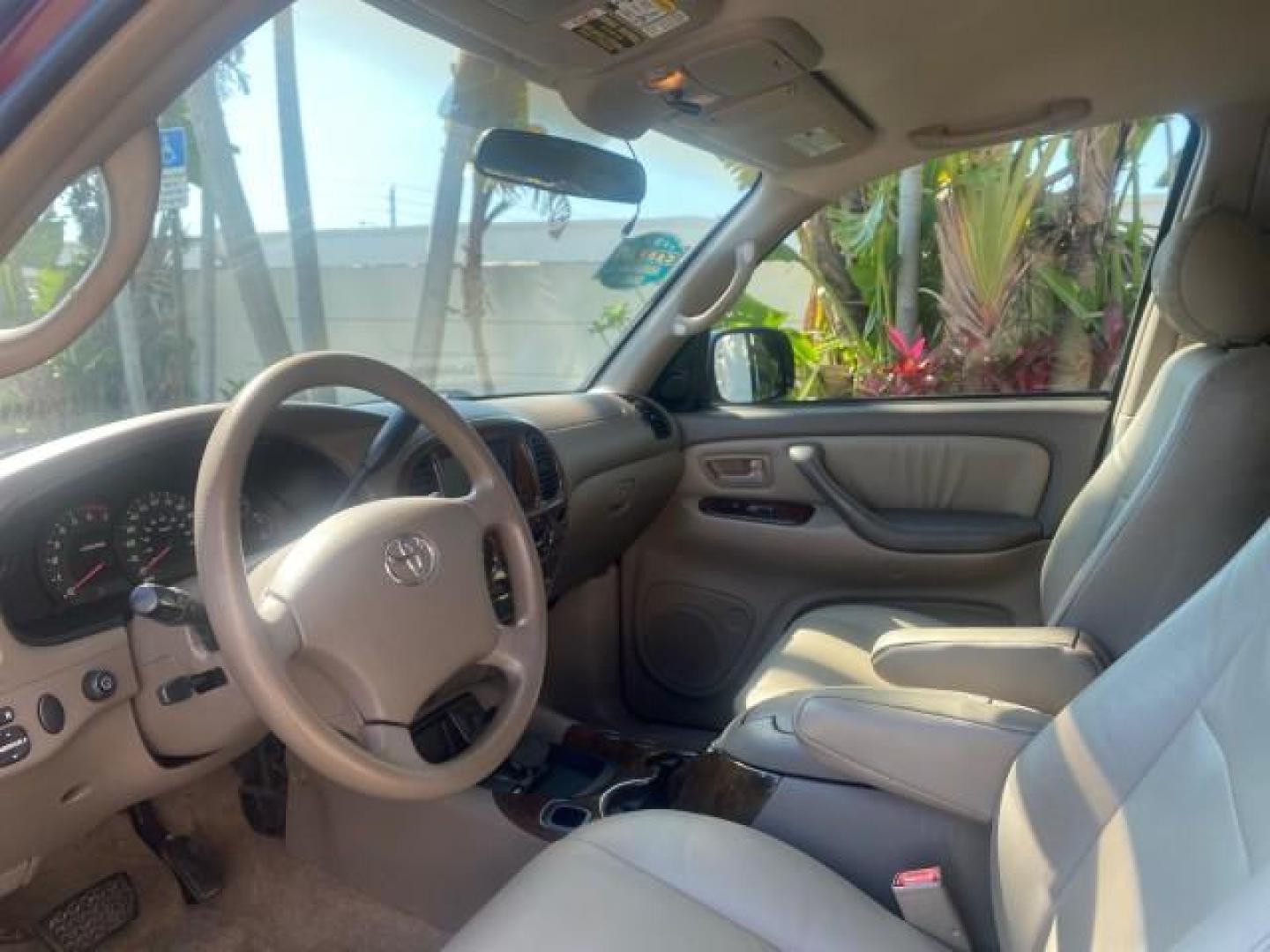 2006 Salsa Red Pearl /Taupe Toyota Tundra SR5 4 DR CREW LOW MILES 93,838 (5TBET34156S) with an 4.7L DOHC SEFI 32-Valve i-Force V8 Engine engine, Automatic transmission, located at 4701 North Dixie Hwy, Pompano Beach, FL, 33064, (954) 422-2889, 26.240938, -80.123474 - OUR WEBPAGE FLORIDACARS1.COM HAS OVER 100 PHOTOS AND FREE CARFAX LINK 2006 TOYOTA TUNDRA SR5 X-SP RACING APPERANCE PCKG - VERY HARD TO FIND IN LEATHER VIN: 5TBET34156S560824 5 T B E T 3 4 1 5 6 S 5 6 0 8 2 4 4 DOOR EXTENDED CAB PICKUP 4.7L V8 F DOHC 32V GASOLINE 19 MPG REAR WHEEL DRIVE Features 20 I - Photo#45