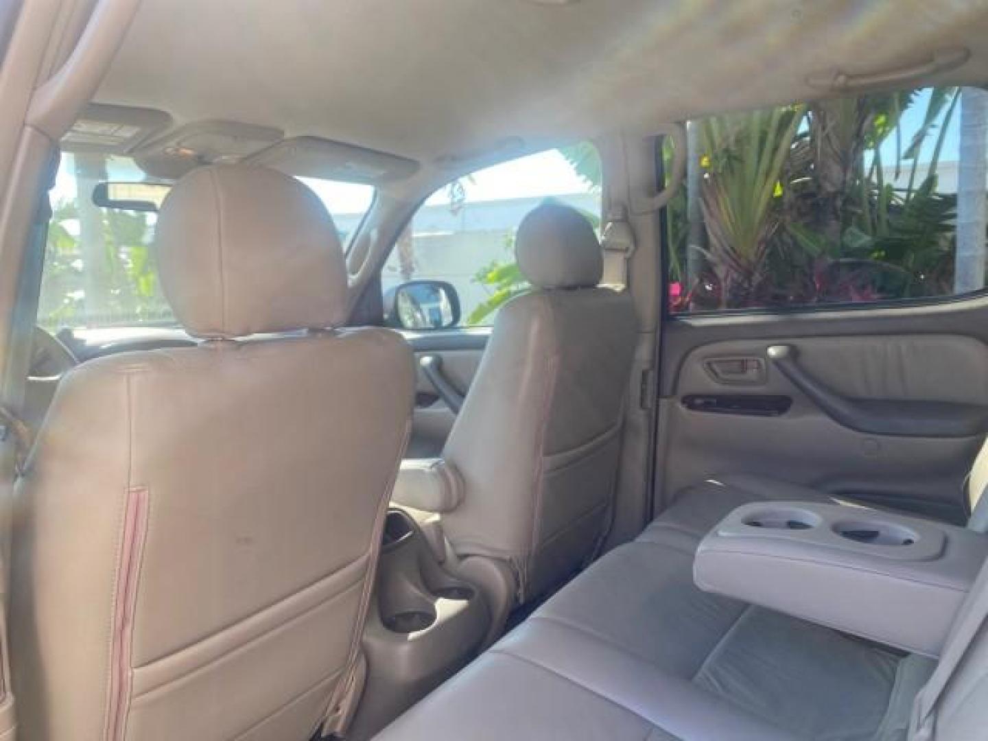 2006 Salsa Red Pearl /Taupe Toyota Tundra SR5 4 DR CREW LOW MILES 93,838 (5TBET34156S) with an 4.7L DOHC SEFI 32-Valve i-Force V8 Engine engine, Automatic transmission, located at 4701 North Dixie Hwy, Pompano Beach, FL, 33064, (954) 422-2889, 26.240938, -80.123474 - OUR WEBPAGE FLORIDACARS1.COM HAS OVER 100 PHOTOS AND FREE CARFAX LINK 2006 TOYOTA TUNDRA SR5 X-SP RACING APPERANCE PCKG - VERY HARD TO FIND IN LEATHER VIN: 5TBET34156S560824 5 T B E T 3 4 1 5 6 S 5 6 0 8 2 4 4 DOOR EXTENDED CAB PICKUP 4.7L V8 F DOHC 32V GASOLINE 19 MPG REAR WHEEL DRIVE Features 20 I - Photo#80