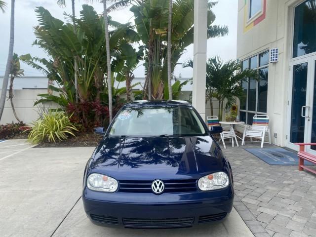 2002 Indigo Blue Pearl /Beige Volkswagen Golf GL LOW MILES 39,298 1 OWNER (9BWBB61J824) with an 2.0L SOHC SMPI I4 Engine engine, Automatic transmission, located at 4701 North Dixie Hwy, Pompano Beach, FL, 33064, (954) 422-2889, 26.240938, -80.123474 - OUR WEBPAGE FLORIDACARS1.COM HAS OVER 100 PHOTOS AND FREE CARFAX LINK 2002 VOLKSWAGEN GOLF GL 1 OWNER HATCHBACK VIN: 9BWBB61J824068531 9 B W B B 6 1 J 8 2 4 0 6 8 5 3 1 HATCHBACK 2 DR 2.0L I4 F SOHC 8V GASOLINE 31 MPG FRONT WHEEL DRIVE Features ABS Brakes Air Conditioning AM/FM Stereo Automatic Tran - Photo#2