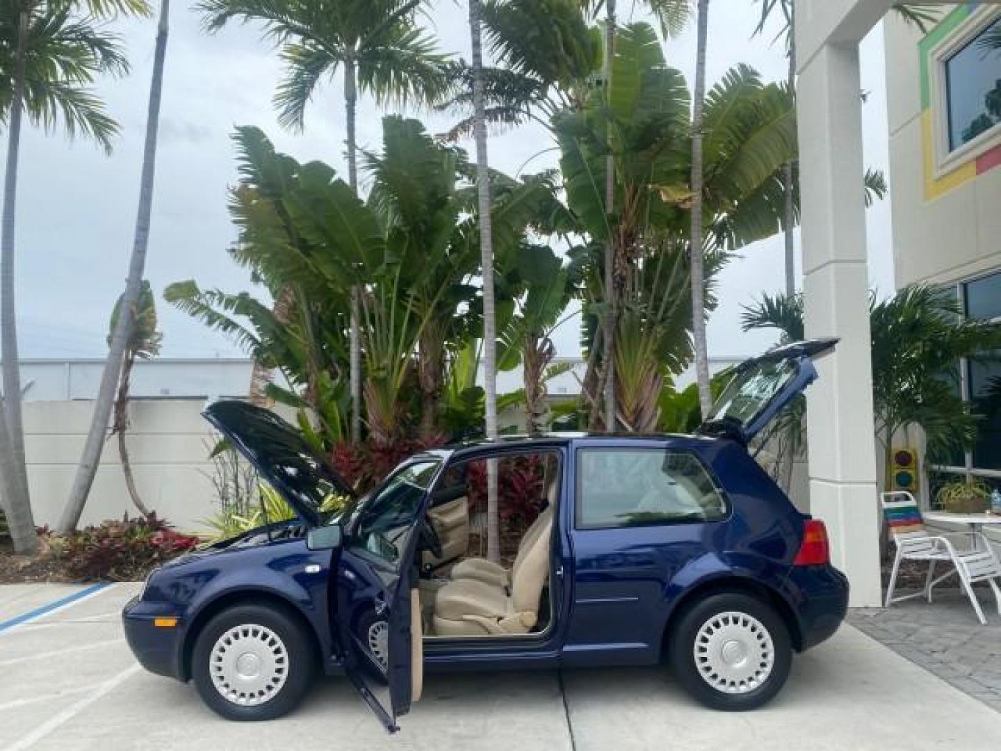 2002 Indigo Blue Pearl /Beige Volkswagen Golf GL LOW MILES 39,298 1 OWNER (9BWBB61J824) with an 2.0L SOHC SMPI I4 Engine engine, Automatic transmission, located at 4701 North Dixie Hwy, Pompano Beach, FL, 33064, (954) 422-2889, 26.240938, -80.123474 - OUR WEBPAGE FLORIDACARS1.COM HAS OVER 100 PHOTOS AND FREE CARFAX LINK 2002 VOLKSWAGEN GOLF GL 1 OWNER HATCHBACK VIN: 9BWBB61J824068531 9 B W B B 6 1 J 8 2 4 0 6 8 5 3 1 HATCHBACK 2 DR 2.0L I4 F SOHC 8V GASOLINE 31 MPG FRONT WHEEL DRIVE Features ABS Brakes Air Conditioning AM/FM Stereo Automatic Tran - Photo#8