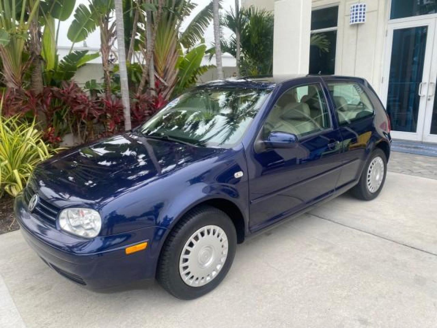 2002 Indigo Blue Pearl /Beige Volkswagen Golf GL LOW MILES 39,298 1 OWNER (9BWBB61J824) with an 2.0L SOHC SMPI I4 Engine engine, Automatic transmission, located at 4701 North Dixie Hwy, Pompano Beach, FL, 33064, (954) 422-2889, 26.240938, -80.123474 - OUR WEBPAGE FLORIDACARS1.COM HAS OVER 100 PHOTOS AND FREE CARFAX LINK 2002 VOLKSWAGEN GOLF GL 1 OWNER HATCHBACK VIN: 9BWBB61J824068531 9 B W B B 6 1 J 8 2 4 0 6 8 5 3 1 HATCHBACK 2 DR 2.0L I4 F SOHC 8V GASOLINE 31 MPG FRONT WHEEL DRIVE Features ABS Brakes Air Conditioning AM/FM Stereo Automatic Tran - Photo#29