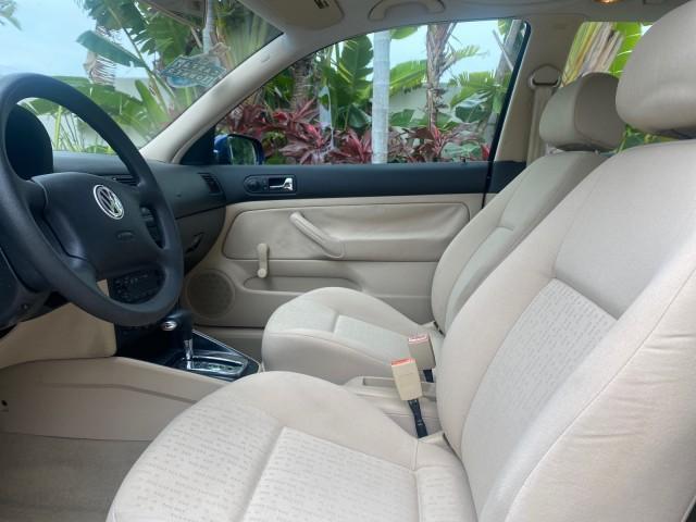 2002 Indigo Blue Pearl /Beige Volkswagen Golf GL LOW MILES 39,298 1 OWNER (9BWBB61J824) with an 2.0L SOHC SMPI I4 Engine engine, Automatic transmission, located at 4701 North Dixie Hwy, Pompano Beach, FL, 33064, (954) 422-2889, 26.240938, -80.123474 - OUR WEBPAGE FLORIDACARS1.COM HAS OVER 100 PHOTOS AND FREE CARFAX LINK 2002 VOLKSWAGEN GOLF GL 1 OWNER HATCHBACK VIN: 9BWBB61J824068531 9 B W B B 6 1 J 8 2 4 0 6 8 5 3 1 HATCHBACK 2 DR 2.0L I4 F SOHC 8V GASOLINE 31 MPG FRONT WHEEL DRIVE Features ABS Brakes Air Conditioning AM/FM Stereo Automatic Tran - Photo#43