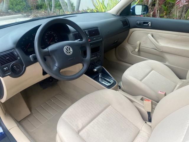 2002 Indigo Blue Pearl /Beige Volkswagen Golf GL LOW MILES 39,298 1 OWNER (9BWBB61J824) with an 2.0L SOHC SMPI I4 Engine engine, Automatic transmission, located at 4701 North Dixie Hwy, Pompano Beach, FL, 33064, (954) 422-2889, 26.240938, -80.123474 - OUR WEBPAGE FLORIDACARS1.COM HAS OVER 100 PHOTOS AND FREE CARFAX LINK 2002 VOLKSWAGEN GOLF GL 1 OWNER HATCHBACK VIN: 9BWBB61J824068531 9 B W B B 6 1 J 8 2 4 0 6 8 5 3 1 HATCHBACK 2 DR 2.0L I4 F SOHC 8V GASOLINE 31 MPG FRONT WHEEL DRIVE Features ABS Brakes Air Conditioning AM/FM Stereo Automatic Tran - Photo#46