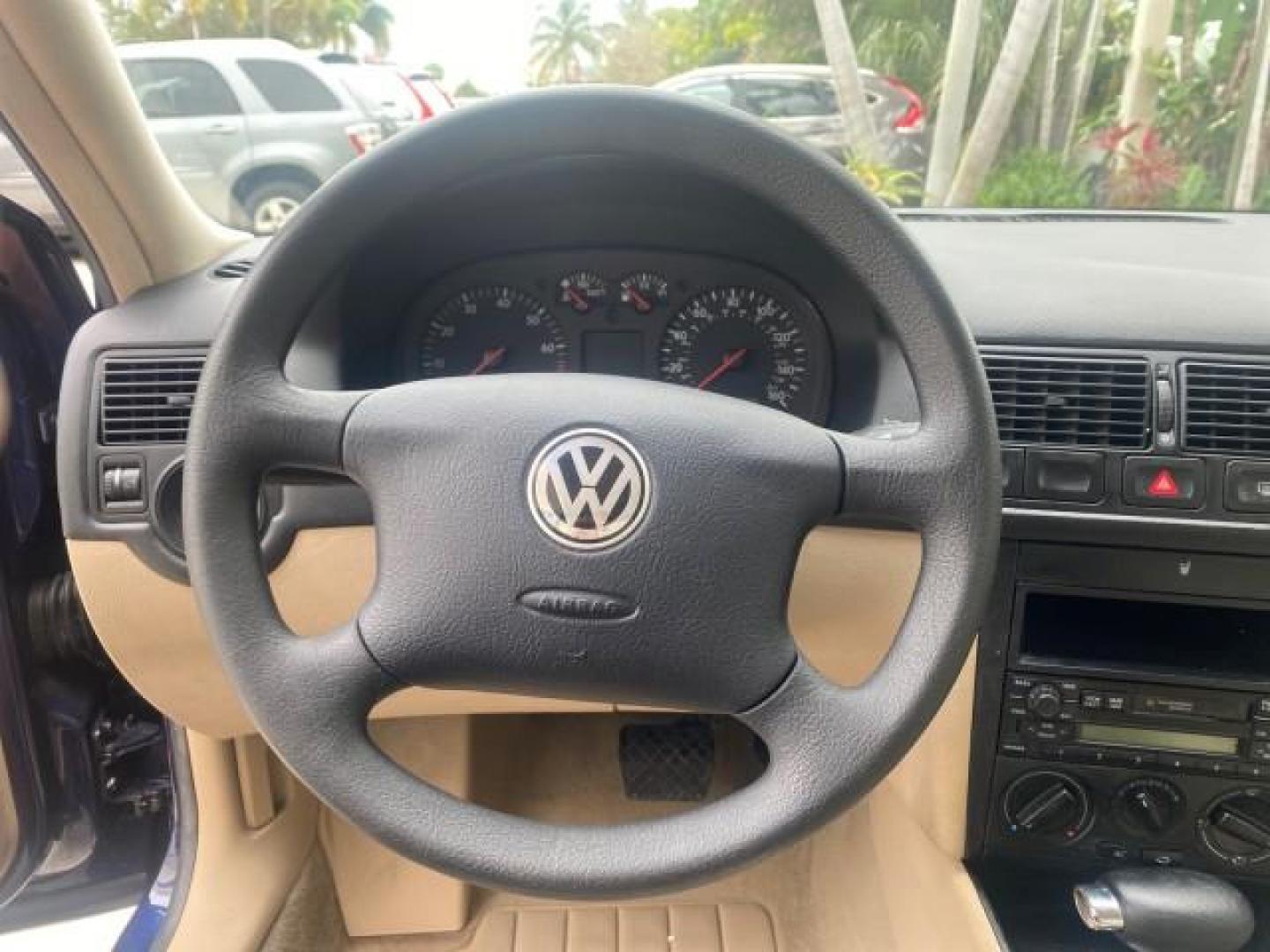 2002 Indigo Blue Pearl /Beige Volkswagen Golf GL LOW MILES 39,298 1 OWNER (9BWBB61J824) with an 2.0L SOHC SMPI I4 Engine engine, Automatic transmission, located at 4701 North Dixie Hwy, Pompano Beach, FL, 33064, (954) 422-2889, 26.240938, -80.123474 - OUR WEBPAGE FLORIDACARS1.COM HAS OVER 100 PHOTOS AND FREE CARFAX LINK 2002 VOLKSWAGEN GOLF GL 1 OWNER HATCHBACK VIN: 9BWBB61J824068531 9 B W B B 6 1 J 8 2 4 0 6 8 5 3 1 HATCHBACK 2 DR 2.0L I4 F SOHC 8V GASOLINE 31 MPG FRONT WHEEL DRIVE Features ABS Brakes Air Conditioning AM/FM Stereo Automatic Tran - Photo#47