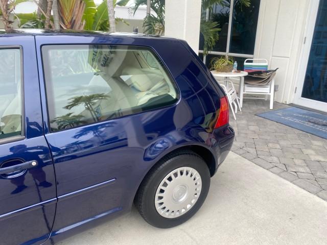 2002 Indigo Blue Pearl /Beige Volkswagen Golf GL LOW MILES 39,298 1 OWNER (9BWBB61J824) with an 2.0L SOHC SMPI I4 Engine engine, Automatic transmission, located at 4701 North Dixie Hwy, Pompano Beach, FL, 33064, (954) 422-2889, 26.240938, -80.123474 - OUR WEBPAGE FLORIDACARS1.COM HAS OVER 100 PHOTOS AND FREE CARFAX LINK 2002 VOLKSWAGEN GOLF GL 1 OWNER HATCHBACK VIN: 9BWBB61J824068531 9 B W B B 6 1 J 8 2 4 0 6 8 5 3 1 HATCHBACK 2 DR 2.0L I4 F SOHC 8V GASOLINE 31 MPG FRONT WHEEL DRIVE Features ABS Brakes Air Conditioning AM/FM Stereo Automatic Tran - Photo#74