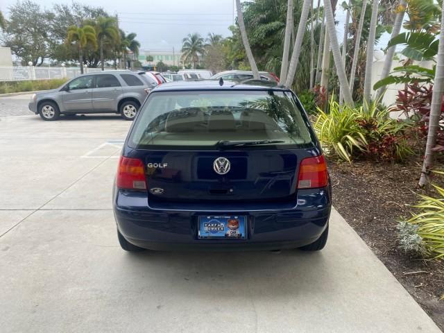 2002 Indigo Blue Pearl /Beige Volkswagen Golf GL LOW MILES 39,298 1 OWNER (9BWBB61J824) with an 2.0L SOHC SMPI I4 Engine engine, Automatic transmission, located at 4701 North Dixie Hwy, Pompano Beach, FL, 33064, (954) 422-2889, 26.240938, -80.123474 - OUR WEBPAGE FLORIDACARS1.COM HAS OVER 100 PHOTOS AND FREE CARFAX LINK 2002 VOLKSWAGEN GOLF GL 1 OWNER HATCHBACK VIN: 9BWBB61J824068531 9 B W B B 6 1 J 8 2 4 0 6 8 5 3 1 HATCHBACK 2 DR 2.0L I4 F SOHC 8V GASOLINE 31 MPG FRONT WHEEL DRIVE Features ABS Brakes Air Conditioning AM/FM Stereo Automatic Tran - Photo#77