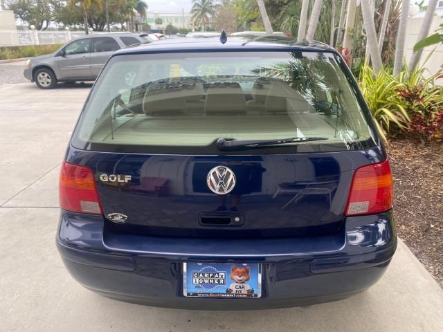 2002 Indigo Blue Pearl /Beige Volkswagen Golf GL LOW MILES 39,298 1 OWNER (9BWBB61J824) with an 2.0L SOHC SMPI I4 Engine engine, Automatic transmission, located at 4701 North Dixie Hwy, Pompano Beach, FL, 33064, (954) 422-2889, 26.240938, -80.123474 - OUR WEBPAGE FLORIDACARS1.COM HAS OVER 100 PHOTOS AND FREE CARFAX LINK 2002 VOLKSWAGEN GOLF GL 1 OWNER HATCHBACK VIN: 9BWBB61J824068531 9 B W B B 6 1 J 8 2 4 0 6 8 5 3 1 HATCHBACK 2 DR 2.0L I4 F SOHC 8V GASOLINE 31 MPG FRONT WHEEL DRIVE Features ABS Brakes Air Conditioning AM/FM Stereo Automatic Tran - Photo#78