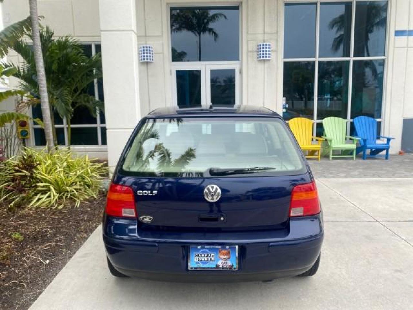 2002 Indigo Blue Pearl /Beige Volkswagen Golf GL LOW MILES 39,298 1 OWNER (9BWBB61J824) with an 2.0L SOHC SMPI I4 Engine engine, Automatic transmission, located at 4701 North Dixie Hwy, Pompano Beach, FL, 33064, (954) 422-2889, 26.240938, -80.123474 - OUR WEBPAGE FLORIDACARS1.COM HAS OVER 100 PHOTOS AND FREE CARFAX LINK 2002 VOLKSWAGEN GOLF GL 1 OWNER HATCHBACK VIN: 9BWBB61J824068531 9 B W B B 6 1 J 8 2 4 0 6 8 5 3 1 HATCHBACK 2 DR 2.0L I4 F SOHC 8V GASOLINE 31 MPG FRONT WHEEL DRIVE Features ABS Brakes Air Conditioning AM/FM Stereo Automatic Tran - Photo#86