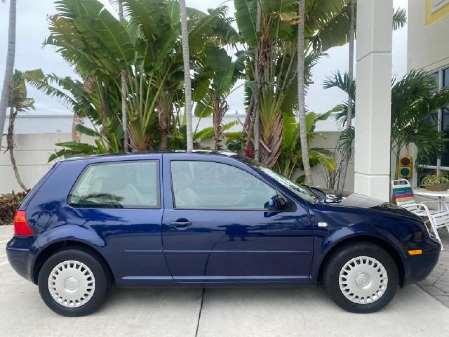 2002 Indigo Blue Pearl /Beige Volkswagen Golf GL LOW MILES 39,298 1 OWNER (9BWBB61J824) with an 2.0L SOHC SMPI I4 Engine engine, Automatic transmission, located at 4701 North Dixie Hwy, Pompano Beach, FL, 33064, (954) 422-2889, 26.240938, -80.123474 - OUR WEBPAGE FLORIDACARS1.COM HAS OVER 100 PHOTOS AND FREE CARFAX LINK 2002 VOLKSWAGEN GOLF GL 1 OWNER HATCHBACK VIN: 9BWBB61J824068531 9 B W B B 6 1 J 8 2 4 0 6 8 5 3 1 HATCHBACK 2 DR 2.0L I4 F SOHC 8V GASOLINE 31 MPG FRONT WHEEL DRIVE Features ABS Brakes Air Conditioning AM/FM Stereo Automatic Tran - Photo#89