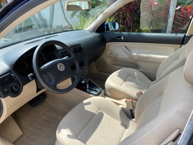 2002 Indigo Blue Pearl /Beige Volkswagen Golf GL LOW MILES 39,298 1 OWNER (9BWBB61J824) with an 2.0L SOHC SMPI I4 Engine engine, Automatic transmission, located at 4701 North Dixie Hwy, Pompano Beach, FL, 33064, (954) 422-2889, 26.240938, -80.123474 - OUR WEBPAGE FLORIDACARS1.COM HAS OVER 100 PHOTOS AND FREE CARFAX LINK 2002 VOLKSWAGEN GOLF GL 1 OWNER HATCHBACK VIN: 9BWBB61J824068531 9 B W B B 6 1 J 8 2 4 0 6 8 5 3 1 HATCHBACK 2 DR 2.0L I4 F SOHC 8V GASOLINE 31 MPG FRONT WHEEL DRIVE Features ABS Brakes Air Conditioning AM/FM Stereo Automatic Tran - Photo#44