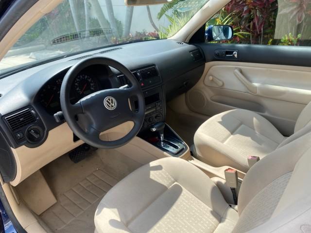 2002 Indigo Blue Pearl /Beige Volkswagen Golf GL LOW MILES 39,298 1 OWNER (9BWBB61J824) with an 2.0L SOHC SMPI I4 Engine engine, Automatic transmission, located at 4701 North Dixie Hwy, Pompano Beach, FL, 33064, (954) 422-2889, 26.240938, -80.123474 - OUR WEBPAGE FLORIDACARS1.COM HAS OVER 100 PHOTOS AND FREE CARFAX LINK 2002 VOLKSWAGEN GOLF GL 1 OWNER HATCHBACK VIN: 9BWBB61J824068531 9 B W B B 6 1 J 8 2 4 0 6 8 5 3 1 HATCHBACK 2 DR 2.0L I4 F SOHC 8V GASOLINE 31 MPG FRONT WHEEL DRIVE Features ABS Brakes Air Conditioning AM/FM Stereo Automatic Tran - Photo#45