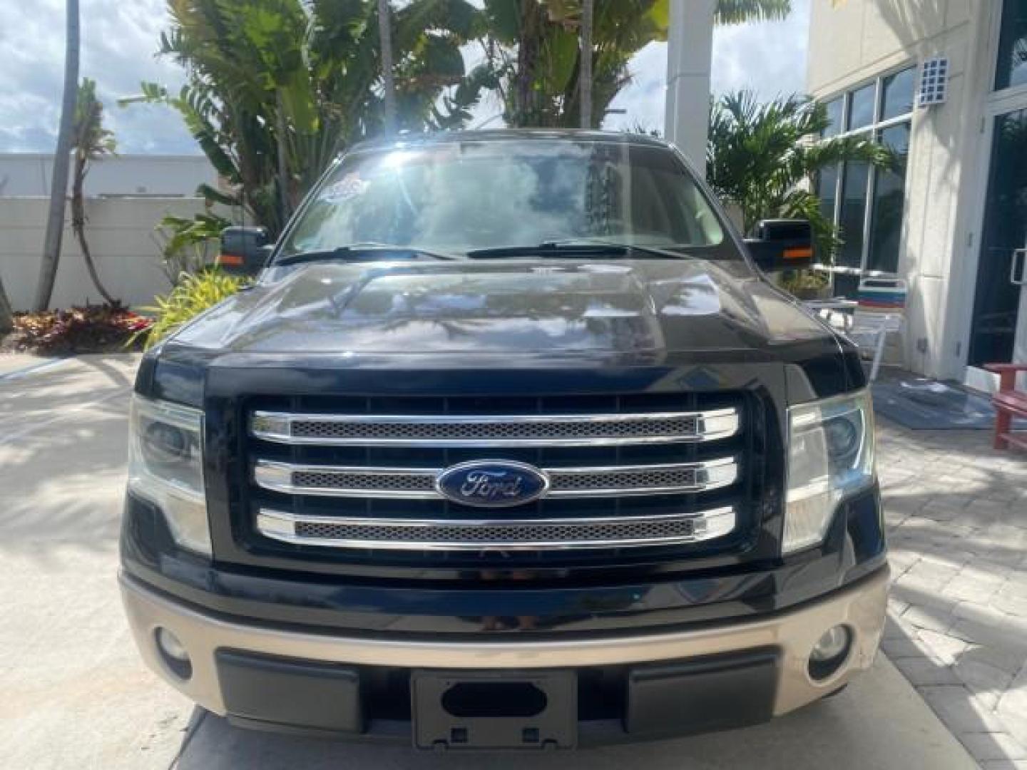 2013 Tuxedo Black Metallic /Chaparral w/Pale Adobe Interior Ford F-150 King Ranch LOW MILES 60,151 1 OWNER (1FTFW1CF6DK) with an 5.0L V8 FFV Engine engine, Automatic transmission, located at 4701 North Dixie Hwy, Pompano Beach, FL, 33064, (954) 422-2889, 26.240938, -80.123474 - OUR WEBPAGE FLORIDACARS1.COM HAS OVER 100 PHOTOS AND FREE CARFAX LINK 2013 FORD F-150 KING RANCH 1 OWNER FLORIDA SUNROOF LOADED VIN: 1FTFW1CF6DKF83375 1 F T F W 1 C F 6 D K F 8 3 3 7 5 CREW PICKUP 5.0L V8 F DOHC 32V FLEX FUEL 21 MPG REAR WHEEL DRIVE Features A/C Seat(s) ABS Brakes Air Conditioning A - Photo#3