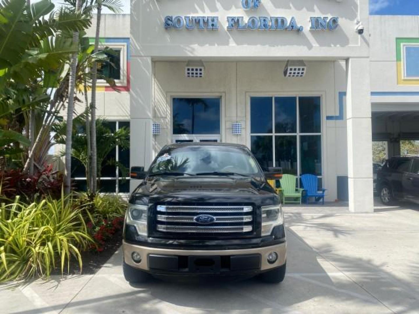 2013 Tuxedo Black Metallic /Chaparral w/Pale Adobe Interior Ford F-150 King Ranch LOW MILES 60,151 1 OWNER (1FTFW1CF6DK) with an 5.0L V8 FFV Engine engine, Automatic transmission, located at 4701 North Dixie Hwy, Pompano Beach, FL, 33064, (954) 422-2889, 26.240938, -80.123474 - OUR WEBPAGE FLORIDACARS1.COM HAS OVER 100 PHOTOS AND FREE CARFAX LINK 2013 FORD F-150 KING RANCH 1 OWNER FLORIDA SUNROOF LOADED VIN: 1FTFW1CF6DKF83375 1 F T F W 1 C F 6 D K F 8 3 3 7 5 CREW PICKUP 5.0L V8 F DOHC 32V FLEX FUEL 21 MPG REAR WHEEL DRIVE Features A/C Seat(s) ABS Brakes Air Conditioning A - Photo#27