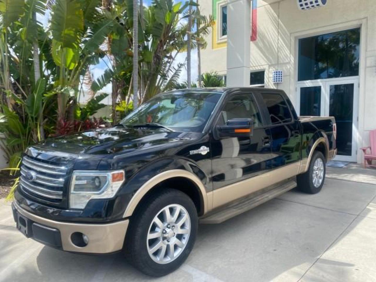 2013 Tuxedo Black Metallic /Chaparral w/Pale Adobe Interior Ford F-150 King Ranch LOW MILES 60,151 1 OWNER (1FTFW1CF6DK) with an 5.0L V8 FFV Engine engine, Automatic transmission, located at 4701 North Dixie Hwy, Pompano Beach, FL, 33064, (954) 422-2889, 26.240938, -80.123474 - OUR WEBPAGE FLORIDACARS1.COM HAS OVER 100 PHOTOS AND FREE CARFAX LINK 2013 FORD F-150 KING RANCH 1 OWNER FLORIDA SUNROOF LOADED VIN: 1FTFW1CF6DKF83375 1 F T F W 1 C F 6 D K F 8 3 3 7 5 CREW PICKUP 5.0L V8 F DOHC 32V FLEX FUEL 21 MPG REAR WHEEL DRIVE Features A/C Seat(s) ABS Brakes Air Conditioning A - Photo#30