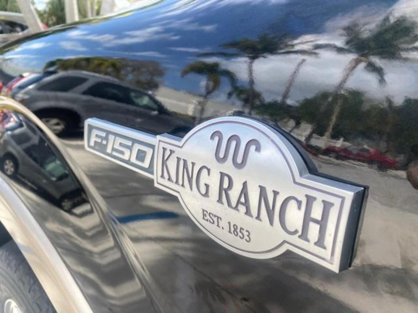2013 Tuxedo Black Metallic /Chaparral w/Pale Adobe Interior Ford F-150 King Ranch LOW MILES 60,151 1 OWNER (1FTFW1CF6DK) with an 5.0L V8 FFV Engine engine, Automatic transmission, located at 4701 North Dixie Hwy, Pompano Beach, FL, 33064, (954) 422-2889, 26.240938, -80.123474 - OUR WEBPAGE FLORIDACARS1.COM HAS OVER 100 PHOTOS AND FREE CARFAX LINK 2013 FORD F-150 KING RANCH 1 OWNER FLORIDA SUNROOF LOADED VIN: 1FTFW1CF6DKF83375 1 F T F W 1 C F 6 D K F 8 3 3 7 5 CREW PICKUP 5.0L V8 F DOHC 32V FLEX FUEL 21 MPG REAR WHEEL DRIVE Features A/C Seat(s) ABS Brakes Air Conditioning A - Photo#42