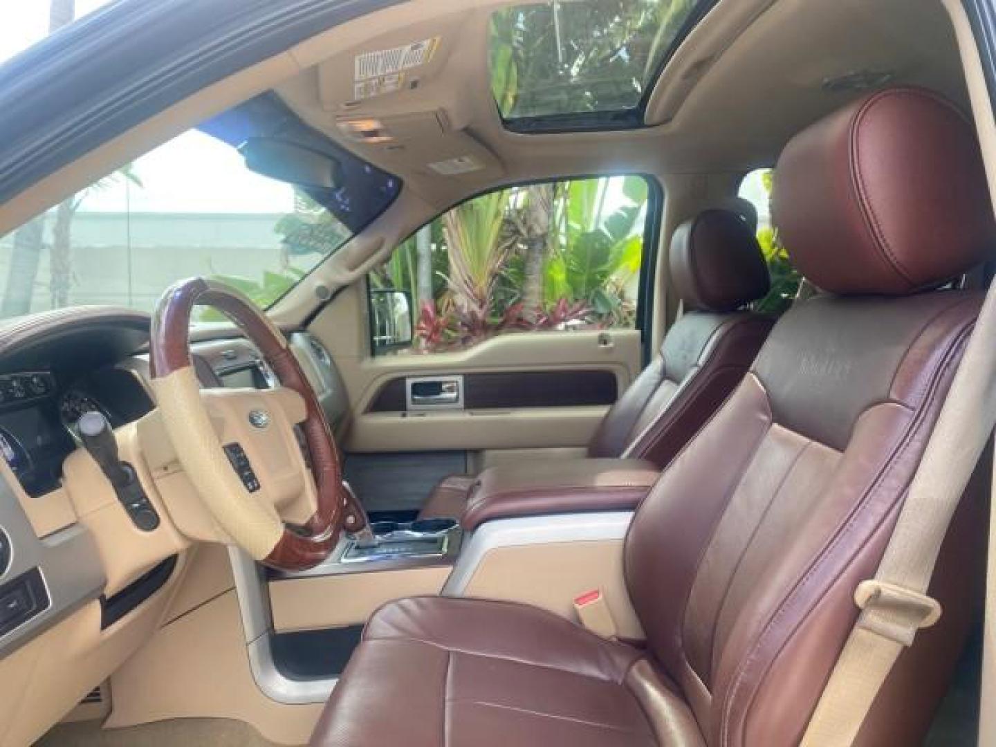 2013 Tuxedo Black Metallic /Chaparral w/Pale Adobe Interior Ford F-150 King Ranch LOW MILES 60,151 1 OWNER (1FTFW1CF6DK) with an 5.0L V8 FFV Engine engine, Automatic transmission, located at 4701 North Dixie Hwy, Pompano Beach, FL, 33064, (954) 422-2889, 26.240938, -80.123474 - OUR WEBPAGE FLORIDACARS1.COM HAS OVER 100 PHOTOS AND FREE CARFAX LINK 2013 FORD F-150 KING RANCH 1 OWNER FLORIDA SUNROOF LOADED VIN: 1FTFW1CF6DKF83375 1 F T F W 1 C F 6 D K F 8 3 3 7 5 CREW PICKUP 5.0L V8 F DOHC 32V FLEX FUEL 21 MPG REAR WHEEL DRIVE Features A/C Seat(s) ABS Brakes Air Conditioning A - Photo#47
