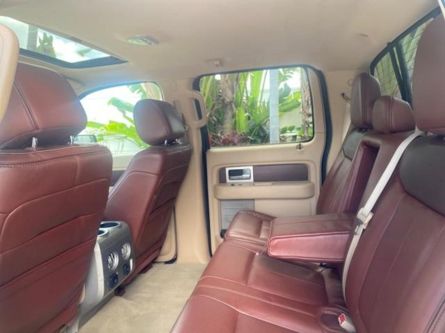 2013 Tuxedo Black Metallic /Chaparral w/Pale Adobe Interior Ford F-150 King Ranch LOW MILES 60,151 1 OWNER (1FTFW1CF6DK) with an 5.0L V8 FFV Engine engine, Automatic transmission, located at 4701 North Dixie Hwy, Pompano Beach, FL, 33064, (954) 422-2889, 26.240938, -80.123474 - OUR WEBPAGE FLORIDACARS1.COM HAS OVER 100 PHOTOS AND FREE CARFAX LINK 2013 FORD F-150 KING RANCH 1 OWNER FLORIDA SUNROOF LOADED VIN: 1FTFW1CF6DKF83375 1 F T F W 1 C F 6 D K F 8 3 3 7 5 CREW PICKUP 5.0L V8 F DOHC 32V FLEX FUEL 21 MPG REAR WHEEL DRIVE Features A/C Seat(s) ABS Brakes Air Conditioning A - Photo#83